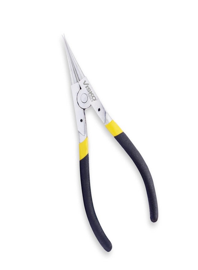 Visko Tools VISKO 213 7" CirClip Plier | External Straight | Cutting player | Cutting plier | Pliers | Pliers for Home | Player Tools | Combination plier | Pliers for electrical Work | Black | Household Appliance | - Image 1